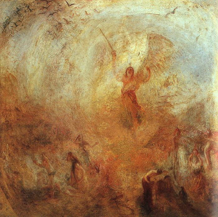 Joseph Mallord William Turner Angel Standing in a Storm